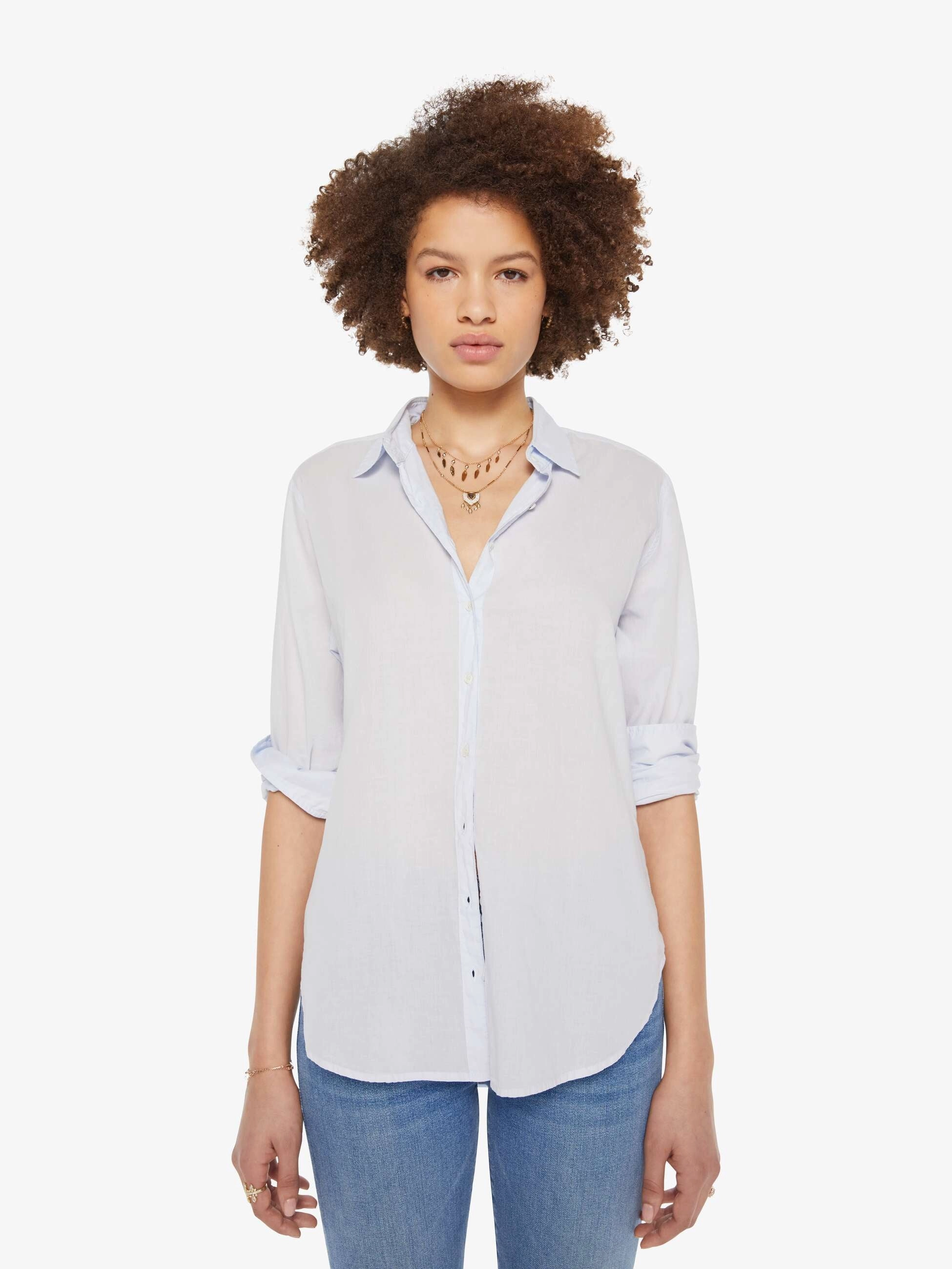 Stretchy Cloth XiRENA Beau Shirt - Skylight