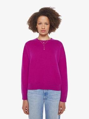 XiRENA Lela Sweater - Electric Violet Breathable mesh lining Essential Layering