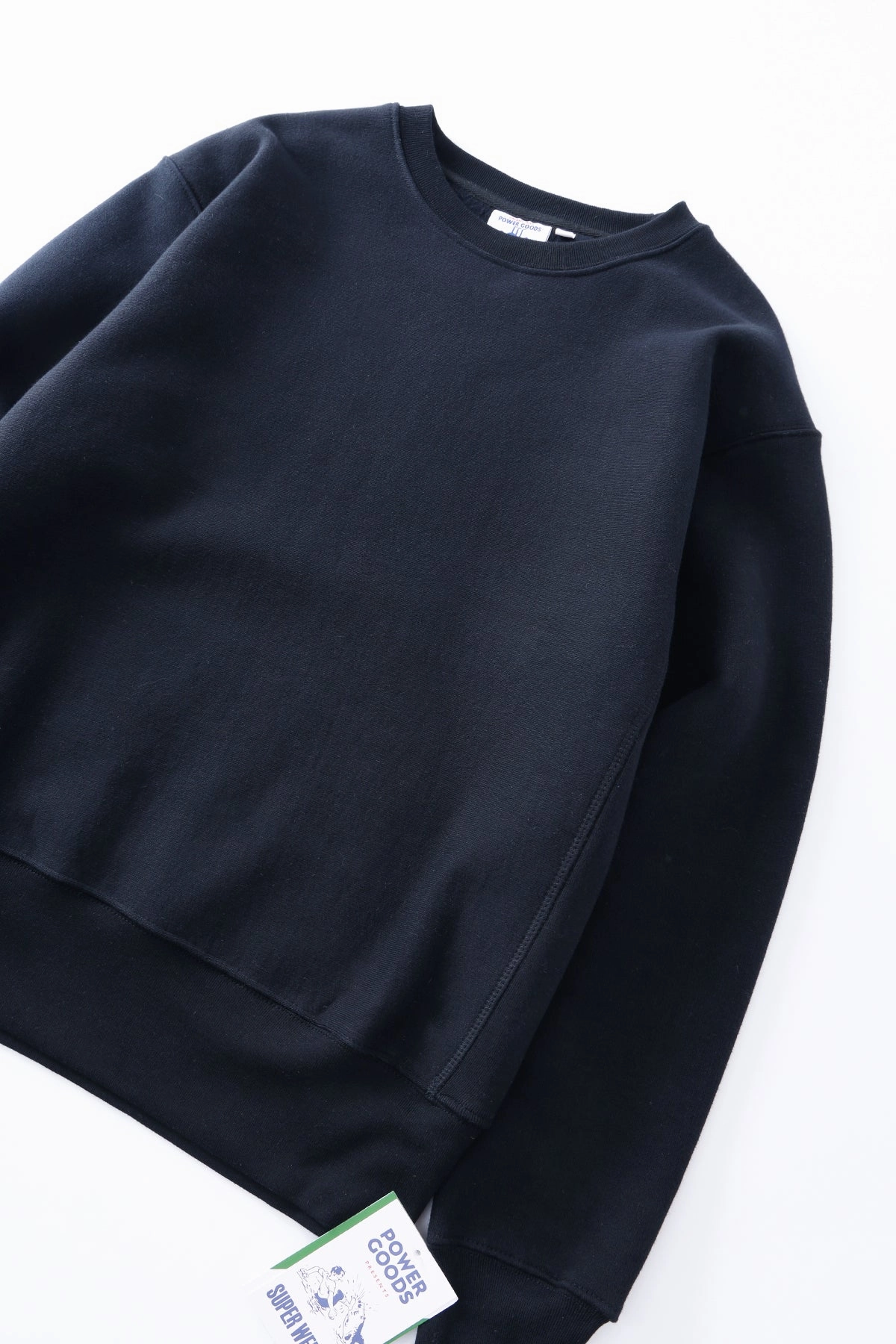 Stylish Knit Layer Power Goods - Super Weight Crewneck - Navy Blue