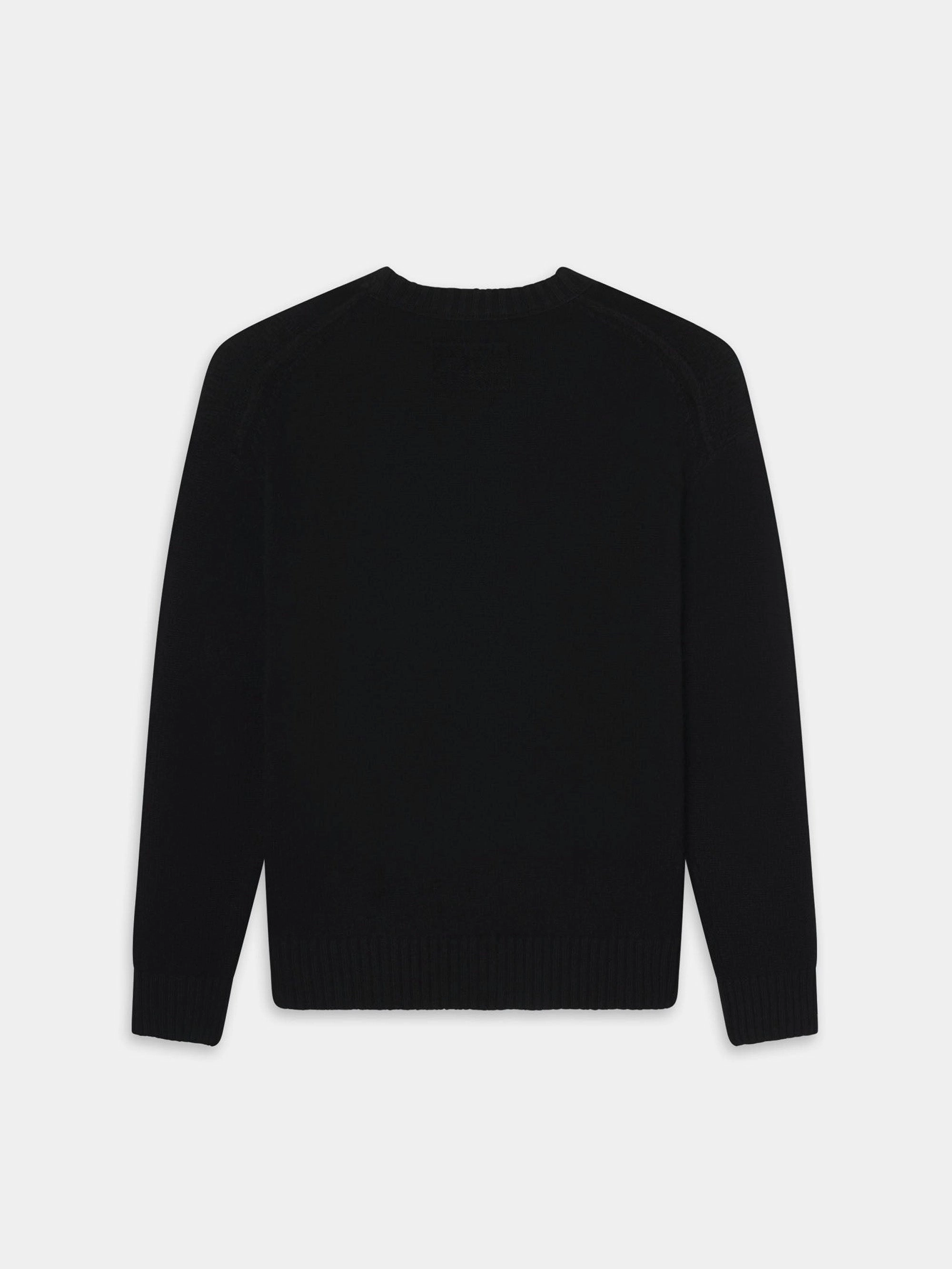 Cold-Weather Essential Perfect Warmth Cashmere Crewneck Sweater -- Noir