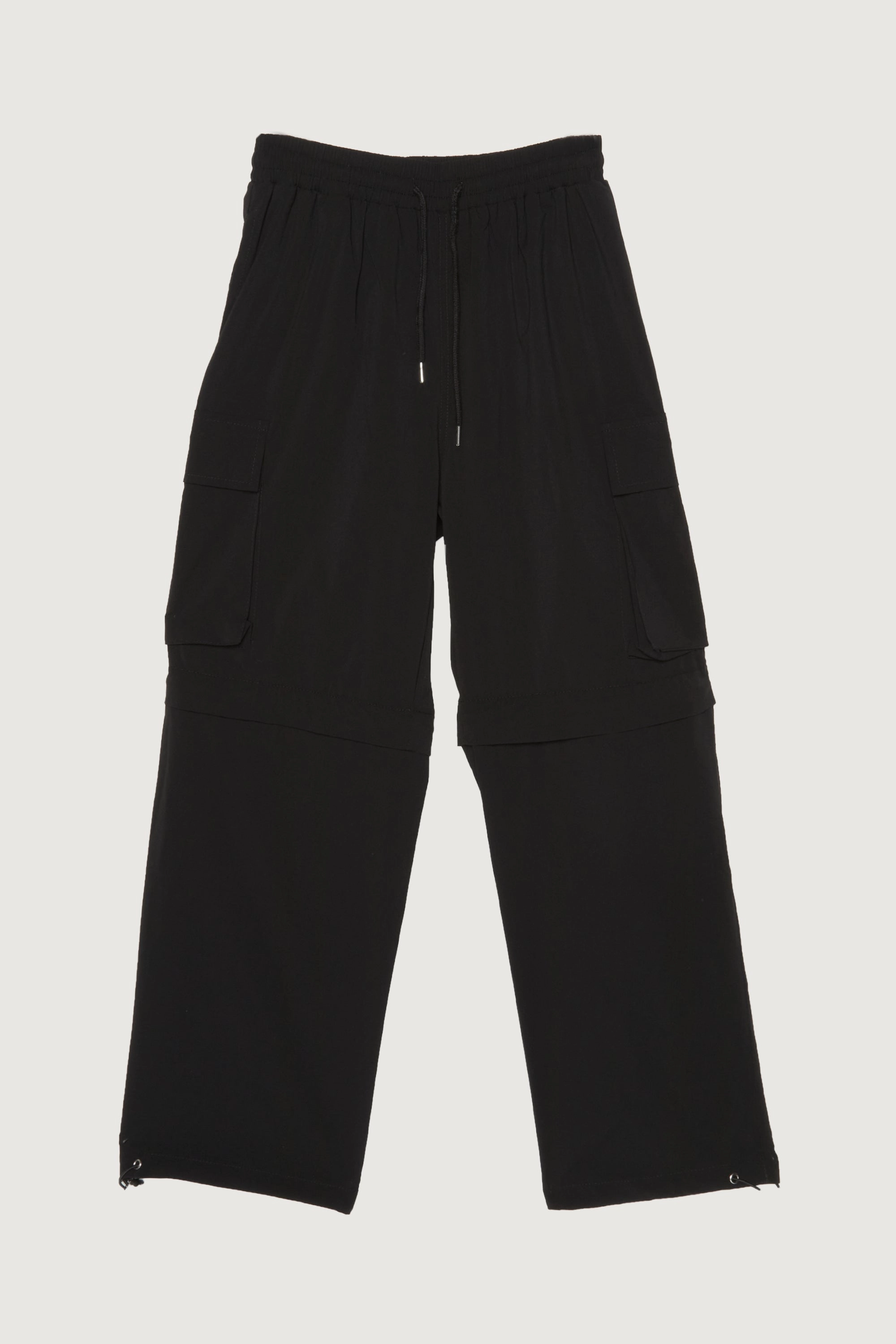 ZIP-OFF CARGO PANT Side zipper ResilientElasticBand