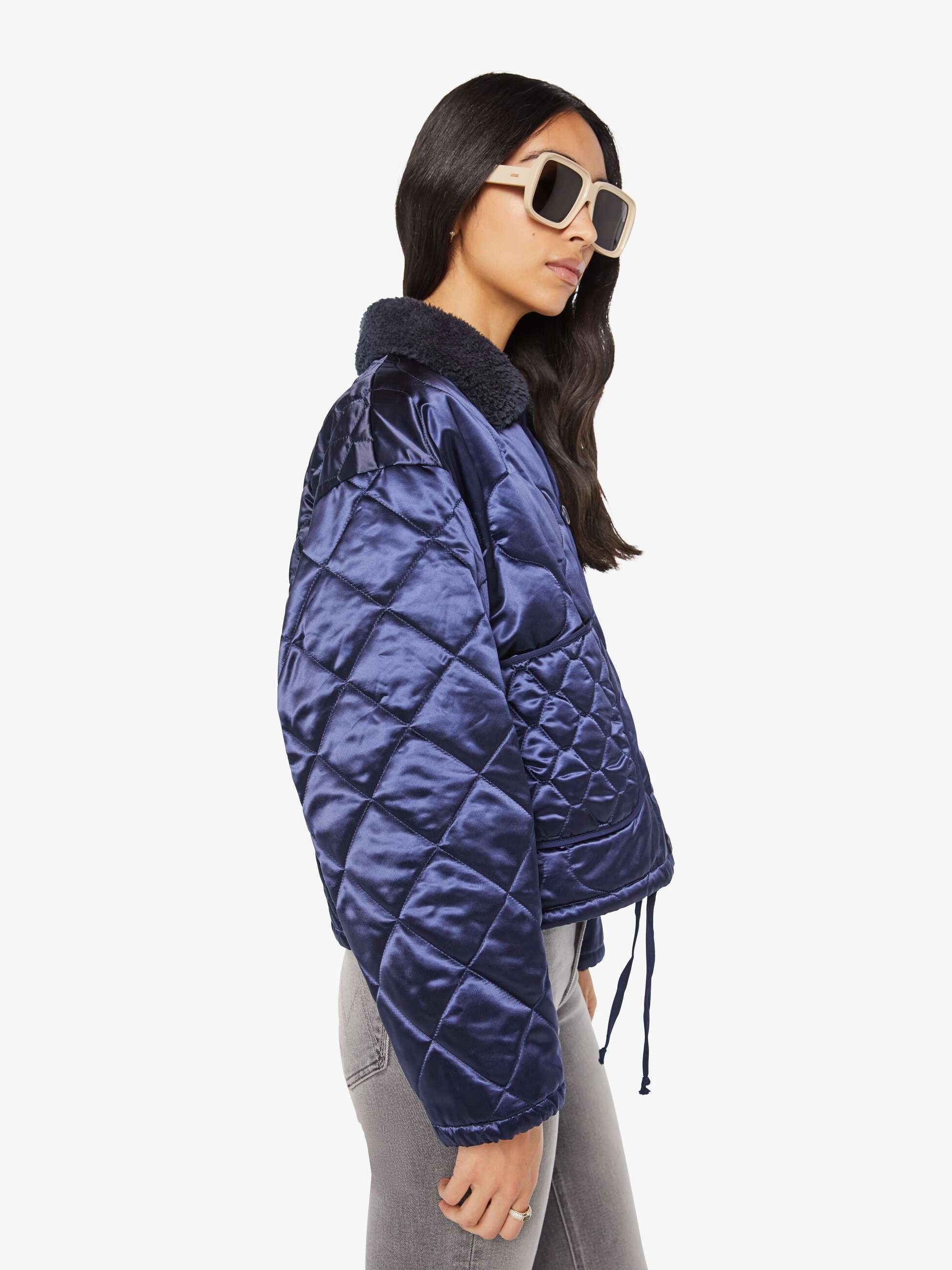 The Army Brat - Cottage In The Country Light Reflective Zippers Bonded Closure Mechanism